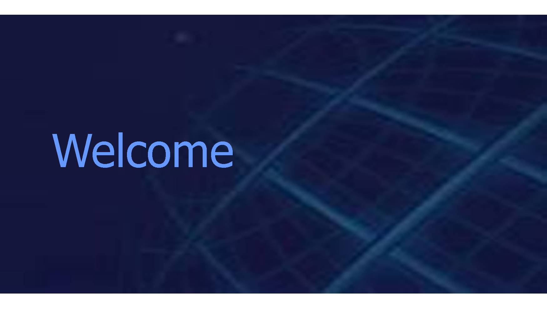 welcome